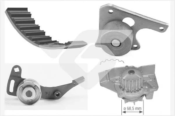 Water Pump & Timing Belt Kit (KH 01WP12)
