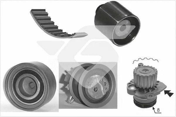 Water Pump & Timing Belt Kit (KH 267WP56)