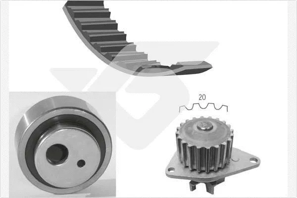 Water Pump & Timing Belt Kit (KH 13WP05)