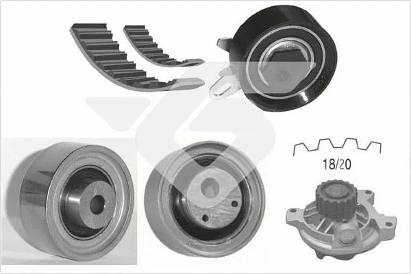 Water Pump & Timing Belt Kit (KH 326WP61)