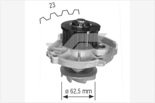 Water Pump, engine cooling (WP0046V)