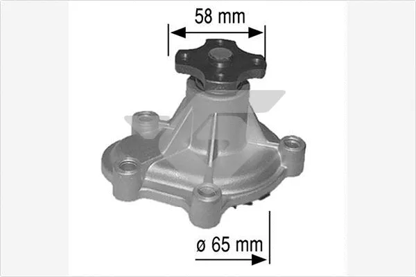 Water Pump, engine cooling (WP272)