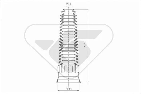 Dust Cover Kit, shock absorber (KP067)
