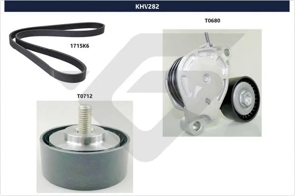 V-Ribbed Belt Set (KHV 282)