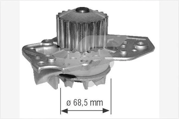 Water Pump, engine cooling (WP0009V)