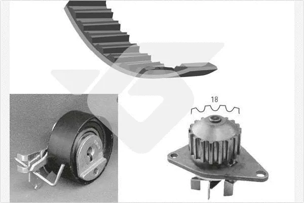 Water Pump & Timing Belt Kit (KH 171WP48)