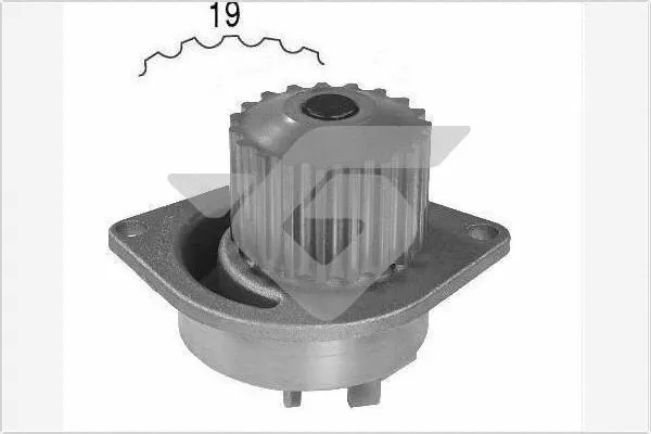 Water Pump, engine cooling (WP37)