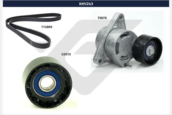 V-Ribbed Belt Set (KHV 243)