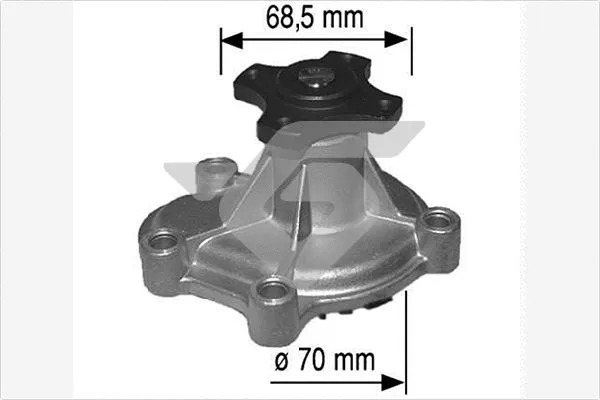 Water Pump, engine cooling (WP147)