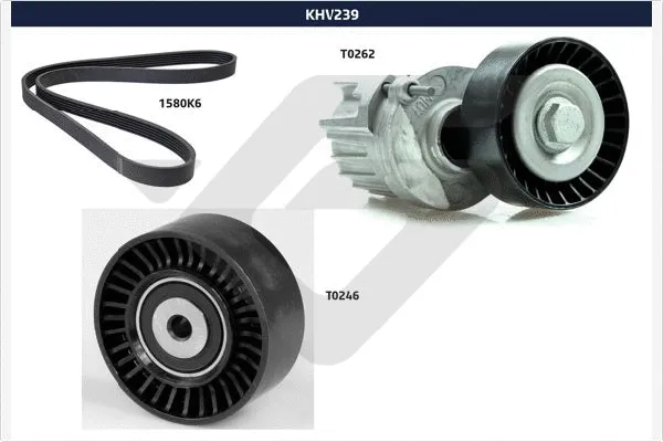 V-Ribbed Belt Set (KHV 239)