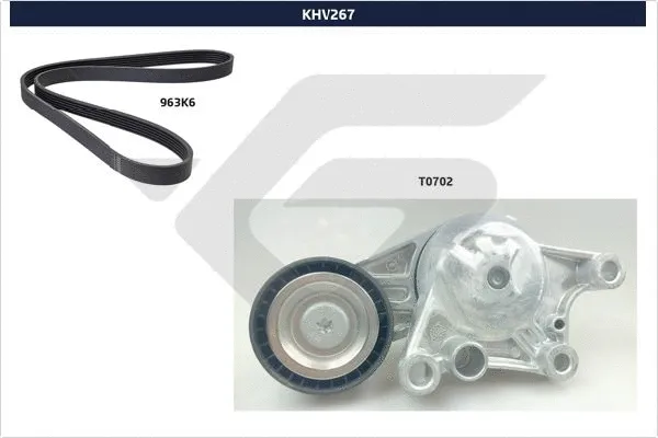 V-Ribbed Belt Set (KHV 267)