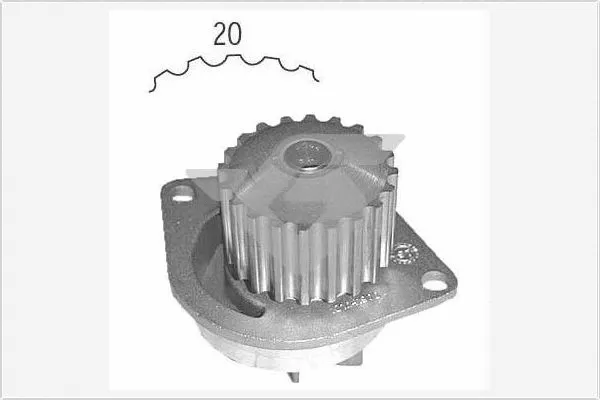 Water Pump, engine cooling (WP17)