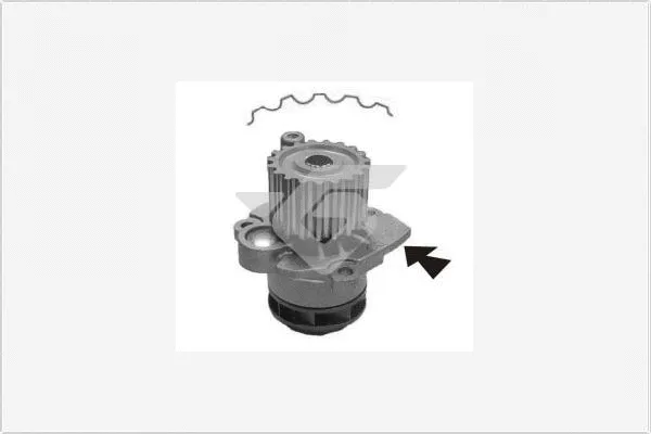 Water Pump, engine cooling (WP57)
