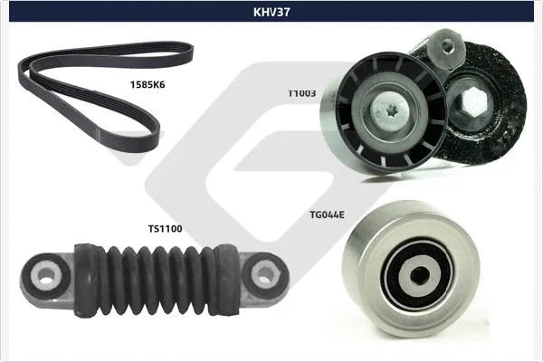 V-Ribbed Belt Set (KHV 37)
