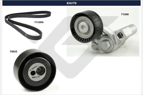 V-Ribbed Belt Set (KHV 70)