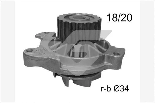 Water Pump, engine cooling (WP148)