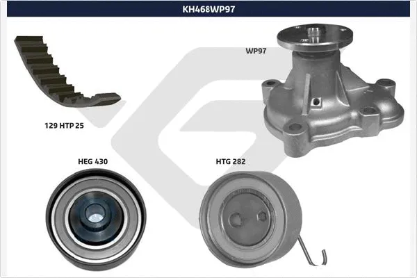 Water Pump & Timing Belt Kit (KH 468WP97)
