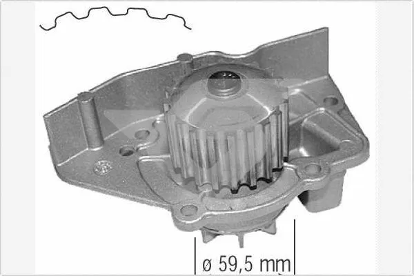 Water Pump, engine cooling (WP27)