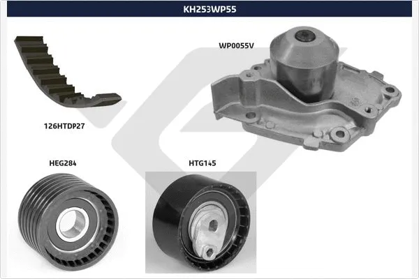 Water Pump & Timing Belt Kit (KH 253WP55)