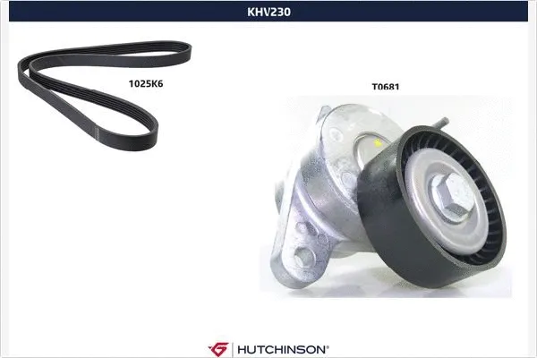 V-Ribbed Belt Set (KHV 230)