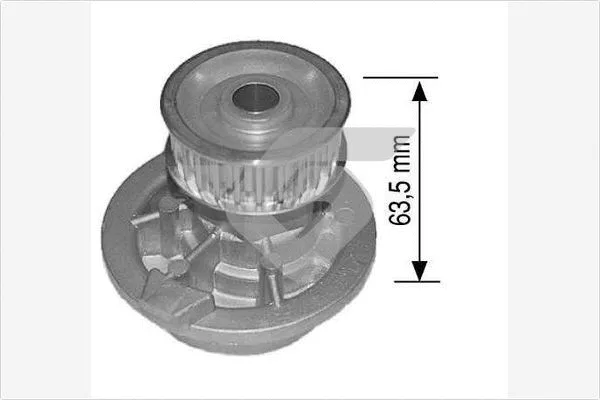 Water Pump, engine cooling (WP0021V)
