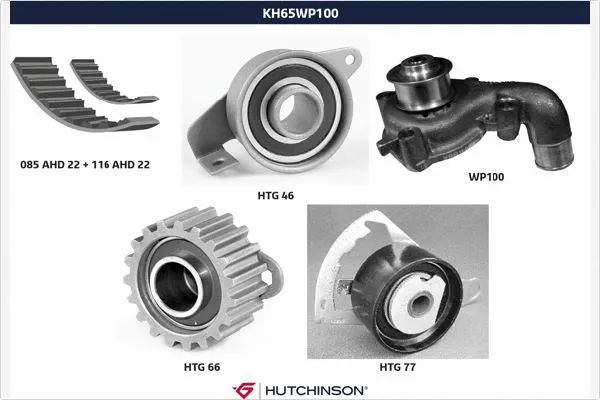 Water Pump & Timing Belt Kit (KH 65WP100)