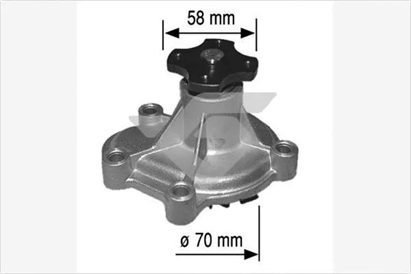 Water Pump, engine cooling (WP94)