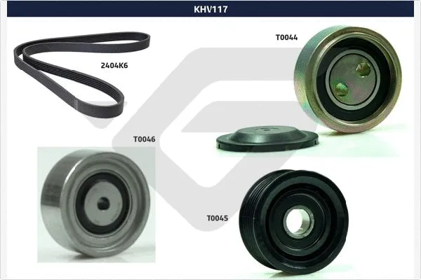 V-Ribbed Belt Set (KHV 117)