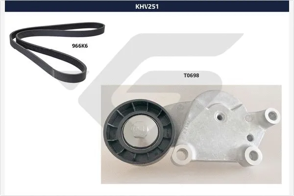 V-Ribbed Belt Set (KHV 251)