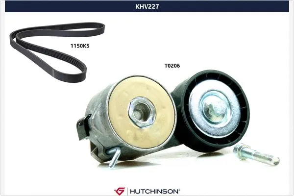 V-Ribbed Belt Set (KHV 227)