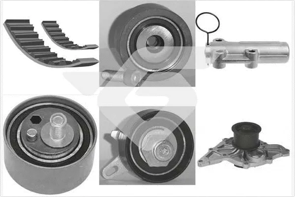 Water Pump & Timing Belt Kit (KH 266WP69)