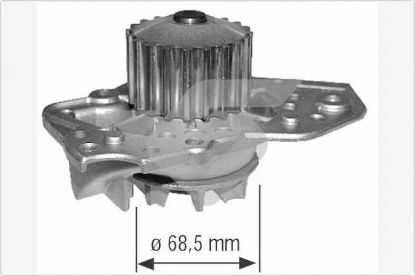 Water Pump, engine cooling (WP09)