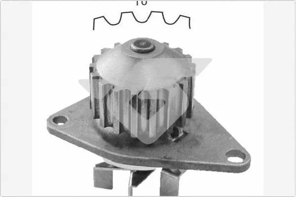Water Pump, engine cooling (WP48)