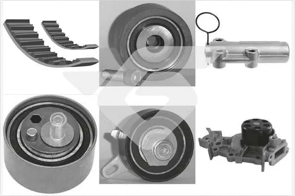 Water Pump & Timing Belt Kit (KH 265WP69)