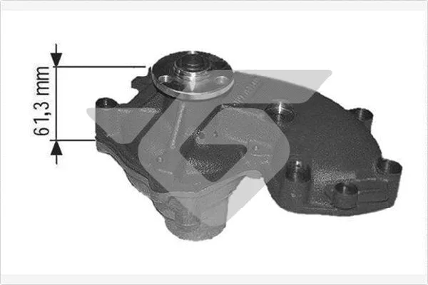 Water Pump, engine cooling (WP163)