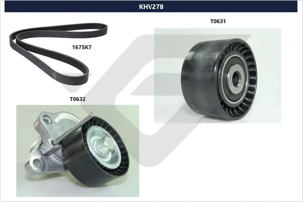 V-Ribbed Belt Set (KHV 278)