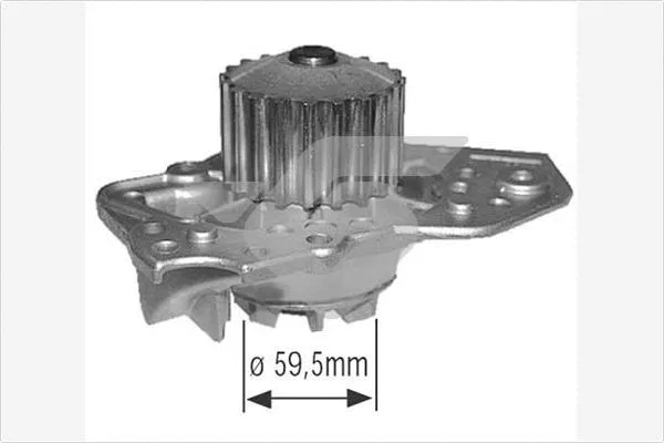 Water Pump, engine cooling (WP0001V)