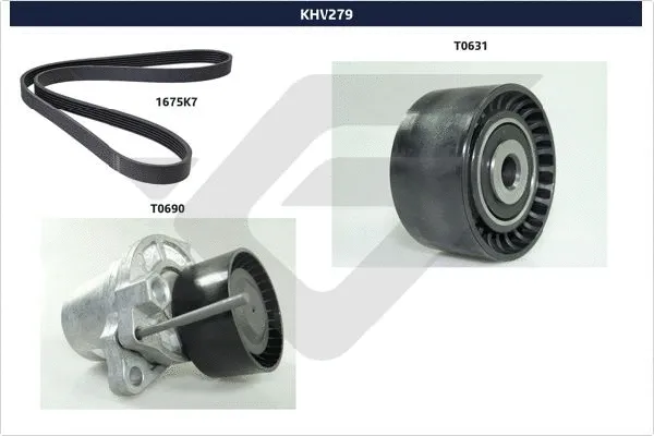 V-Ribbed Belt Set (KHV 279)