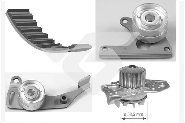 Water Pump & Timing Belt Kit (KH 06WP09)