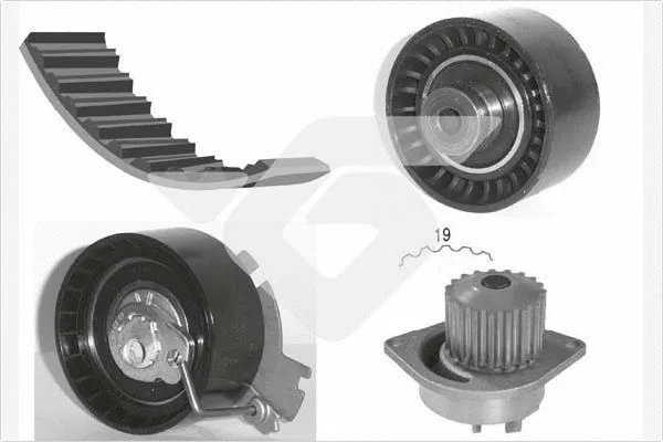 Water Pump & Timing Belt Kit (KH 281WP37)