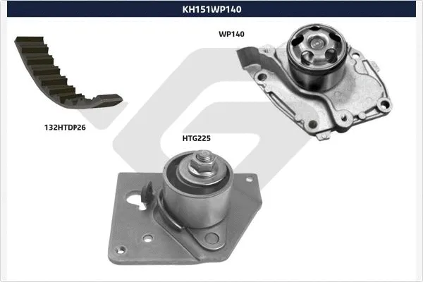 Water Pump & Timing Belt Kit (KH 151WP140)