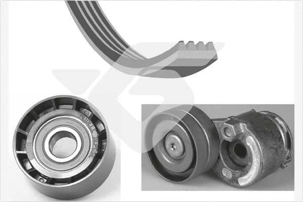 V-Ribbed Belt Set (KHV 179)