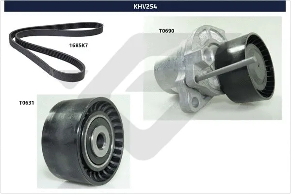 V-Ribbed Belt Set (KHV 254)