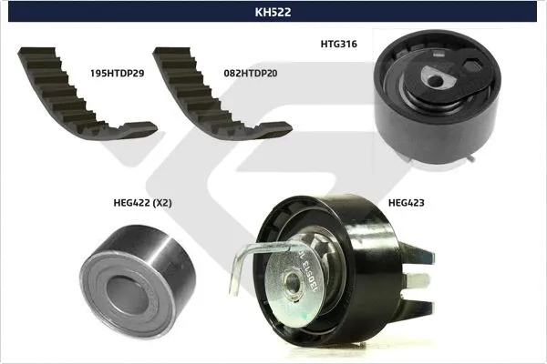 Timing Belt Kit (KH 522)