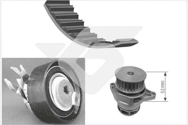 Water Pump & Timing Belt Kit (KH 99WP24)