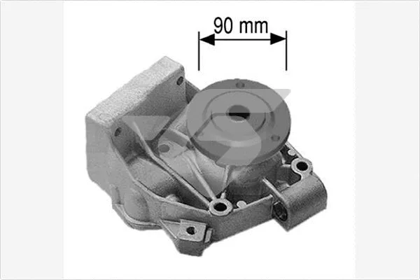 Water Pump, engine cooling (WP118)