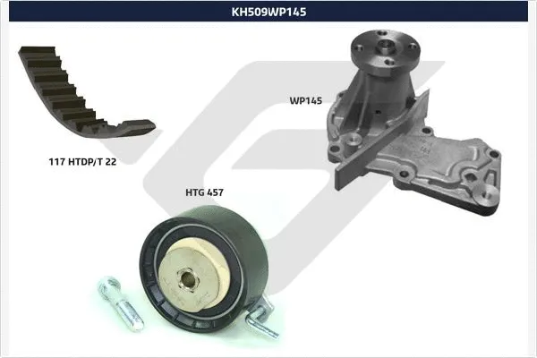 Water Pump & Timing Belt Kit (KH 509WP145)