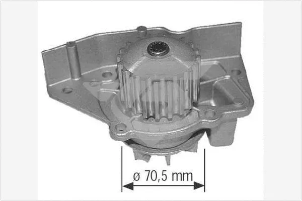 Water Pump, engine cooling (WP0030V)