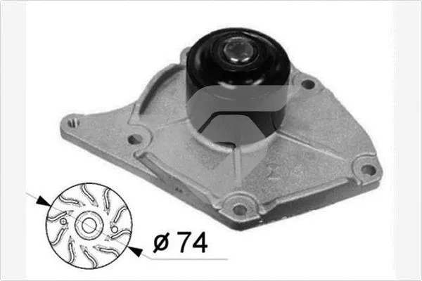 Water Pump, engine cooling (WP63)