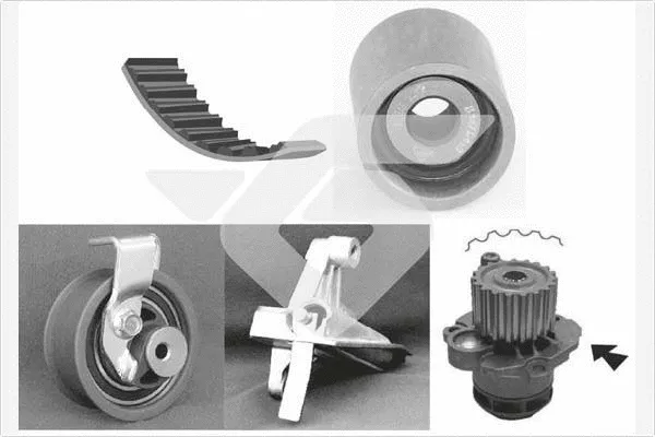 Water Pump & Timing Belt Kit (KH 150WP71)